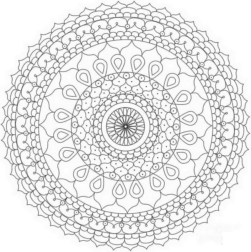 Mandalas Abstraits 47